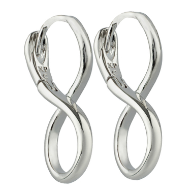 گوشواره زنانه ژوپینگ مدل TE-275 رنگ نقره ای