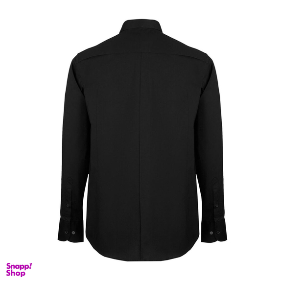 پیراهن پوپلین مردانه جی تی هوگرو کد 10233 رنگ مشکی