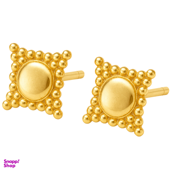 گوشواره طلا 18 عیار زنانه الوندگلد مدل هورا 46680