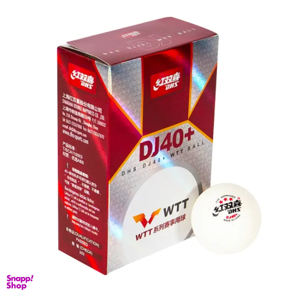 توپ پینگ پنگ دی اچ اس مدل +DJ40 بسته 6 عددی