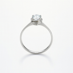 انگشتر نقره زنانه مدل سولیتر کد 569719