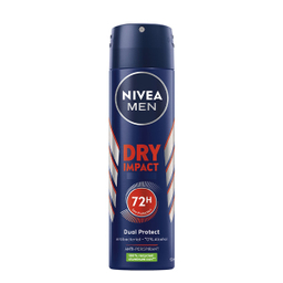 اسپری ضد تعریق مردانه نیوآ مدل Dry Impact 72h حجم 150 میلی لیتر