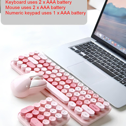 کیبورد و ماوس بی سیم کوتسی مدل 84019 به همراه صفحه اعداد
