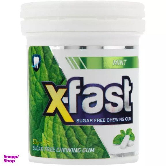 آدامس با طعم نعنا ایکس فست وزن 24 گرم