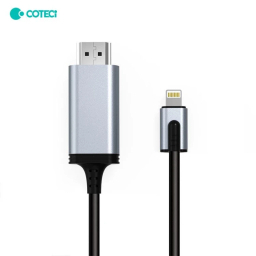 کابل تبدیل Lightning به HDMI کوتسی مدل 33024 طول 1.8 متر
