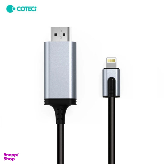 کابل تبدیل Lightning به HDMI کوتسی مدل 33024 طول 1.8 متر