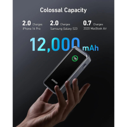 پاور بانک انکر مدل A1335 ظرفیت 12000 میلی آمپر ساعت
