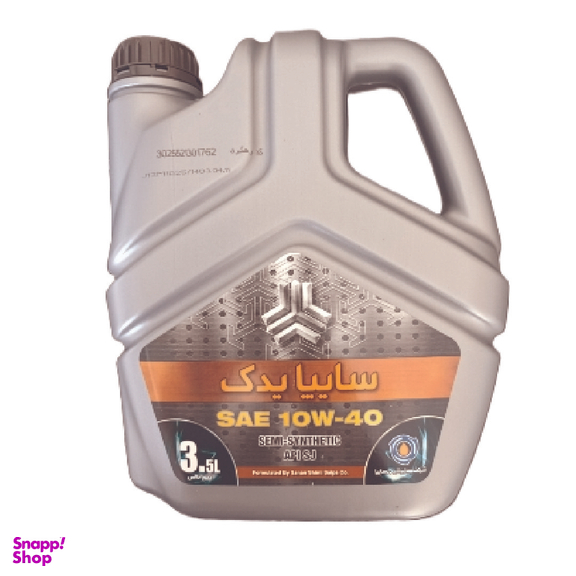 روغن موتور 10-40 خودرو مدل سایپا یدک کد SJ مناسب کوییک / ساینا / پراید