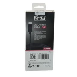 کابل DisplayPort 1.2 کی نت مدل K-C301 طول 3 متر