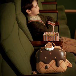 کوله پشتی بچگانه زوی زویی مدل Chocolate Ice Cream کد B18-D
