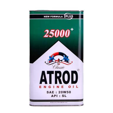 روغن موتور آترود مدل 20W50 25000 SL کد 111011 حجم 4500 میلی لیتر