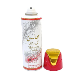 اسپری خوشبو کننده بدن لطافه مدل محاسن کریستال حجم 200 میلی لیتر