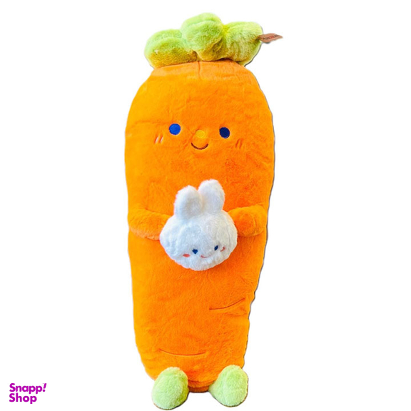 عروسک مدل هویج خرگوش به دست بالشتی سایز 60 سانتی‌متر