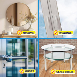 اسپری شیشه پاک کن البو گریس مدل Glass Cleaner حجم 400 میلی لیتر