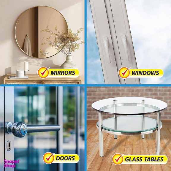 اسپری شیشه پاک کن البو گریس مدل Glass Cleaner حجم 400 میلی لیتر