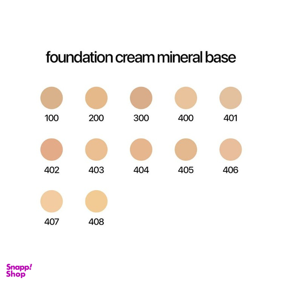 کرم پودر مینرال کاپرا شماره 403 حجم 30 میلی لیتر