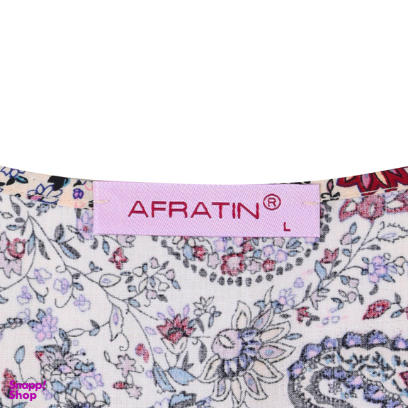 پیراهن زنانه افراتین مدل رعنا ترمه رنگ کرم