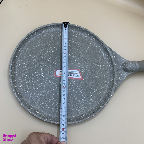 تابه گرانیتی لایف اسمایل مدل SPZA-28 سایز 28