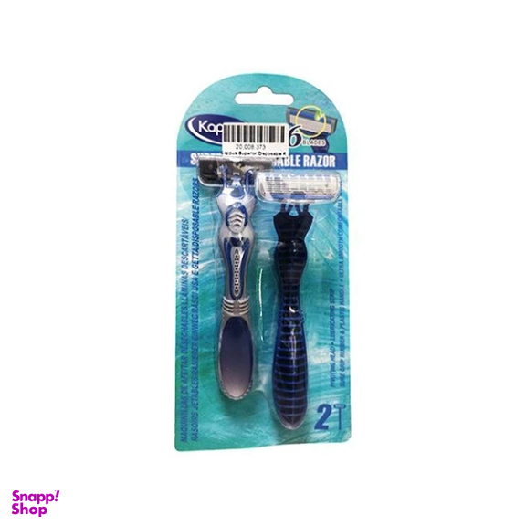 خود تراش کاپوس اسکین کر مدل 6 تیغه بسته 2 عددی