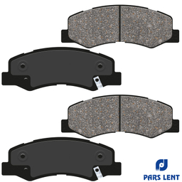 لنت ترمز جلو  لنت پارس مدل 80134 مناسب برای پژو 206 تیپ 5