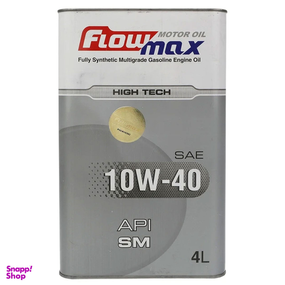 روغن موتور خودرو فلومکس مدل HIGH TECH 10W40 حجم 4 لیتر