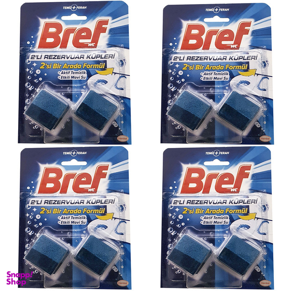 قرص خوشبو کننده توالت فرنگی برف مدل G900 مجموعه 4 عددی