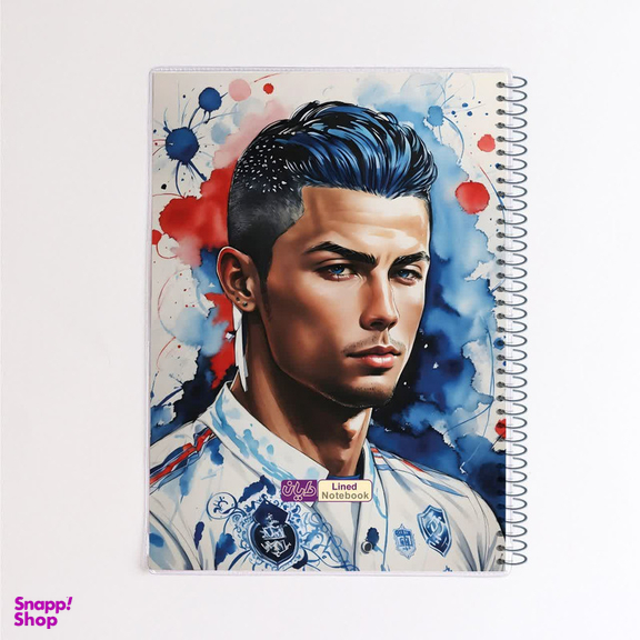 دفتر مشق ۸۰ برگ دایان طرح فیفا کد ۵۳۶۴۲ بسته ۴ عددی