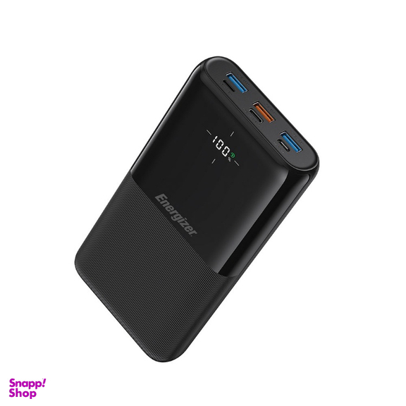 پاوربانک انرجایزر کد UE30056PQ ظرفیت 30000 میلی‌ آمپر ساعت