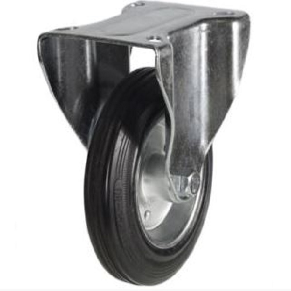 چرخ ورقی مدل ثابت سایز 100 رنگ مشکی