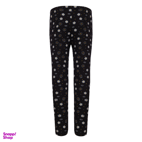 ست تیشرت و شلوار راحتی زنانه مدل Smile کد 1027/1 رنگ زرد