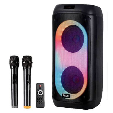 اسپیکر بلوتوثی رویال کد Party Box RSP_830 به همراه میکروفون و ریموت