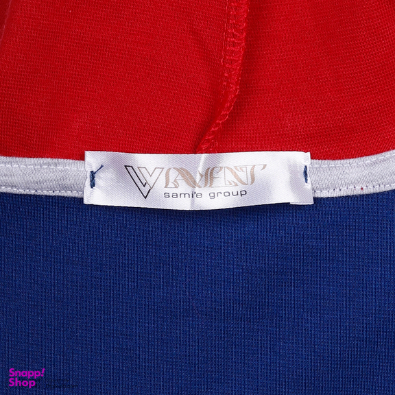 هودی اسپرت لوینت مدل کالرفول کد 6242 رنگ زمینه آبی تیره