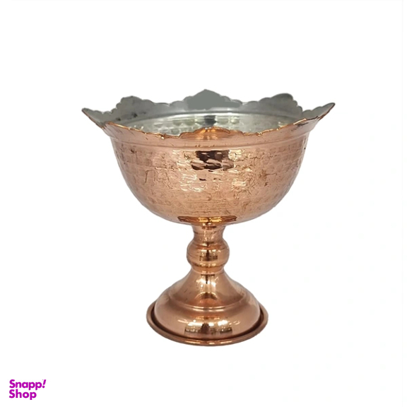 بستنی خوری مسی قلمزنی کد ۱۱