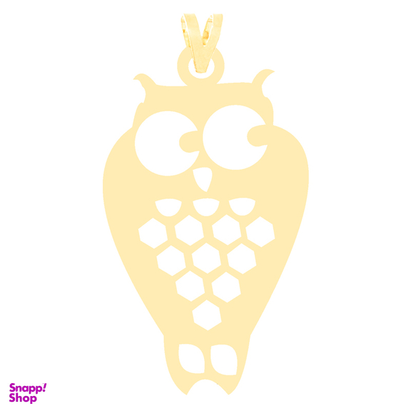 آویز گردنبند طلا 18 عیار زنانه کرابو طرح جغد مدل Kr3668