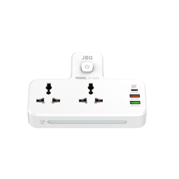 چندراهی برق USB دار جی بی کیو مدل SC-2311
