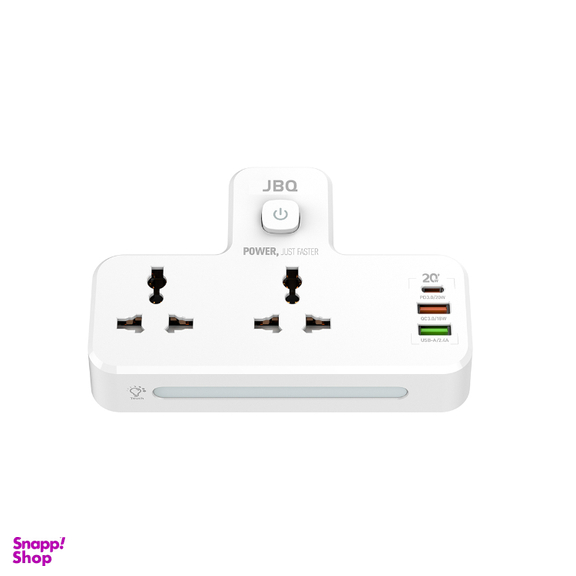 چندراهی برق USB دار جی بی کیو مدل SC-2311