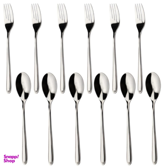 ست قاشق و چنگال 6 پارچه کابان کد 712