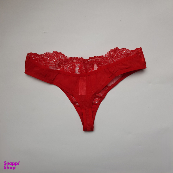 ست شورت و سوتین زنانه برتا مدل توری کد 2420ZR رنگ قرمز