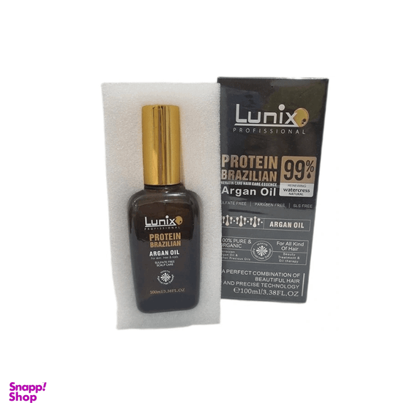روغن مو لونیکس مدل آرگان حجم 100 میلی‌ لیتر