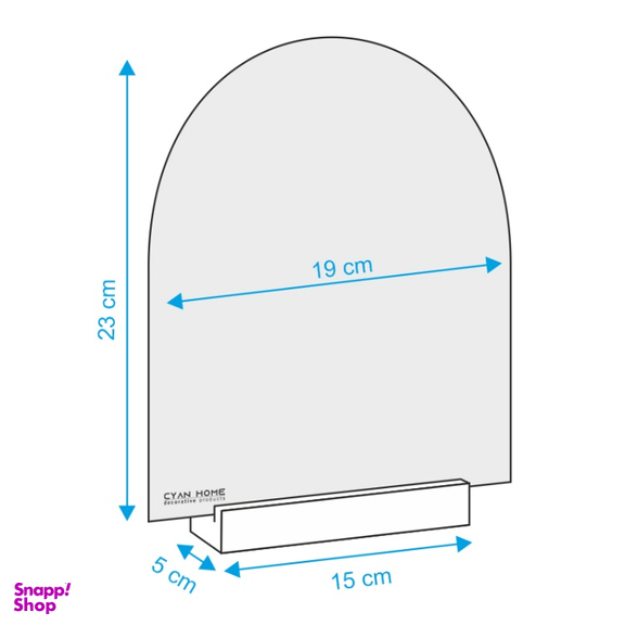 آینه رومیزی سایان هوم مدل سرستون شیردال هما