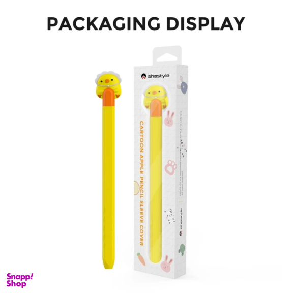 کاور قلم لمسی آهااستایل مدل PT129-2 طرح جوجه مناسب اپل سری 2