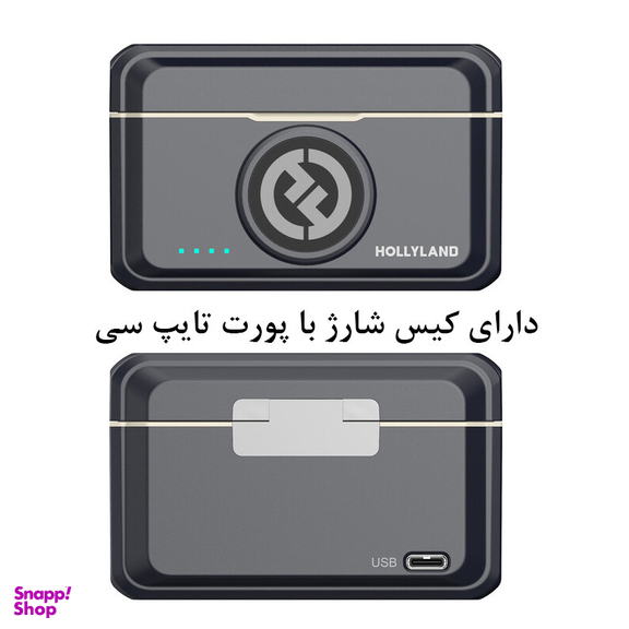 ست میکروفن بی سیم هالی لند مدل Lark M2 مجموعه 2 عددی
