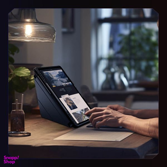 کیف کلاسوری نیلکین مدل Camshield Bumper Flip Folding مناسب تبلت سامسونگ Galaxy Tab S9 Fe Plus