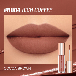 رژ لب مایع او تو او رنگ NU04 Rich Coffee