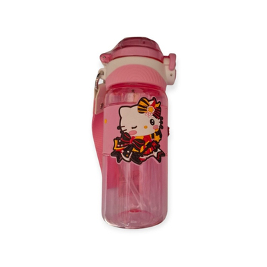 قمقمه فانتزی نی دار لیدر طرح هلو کیتی کد L-8853