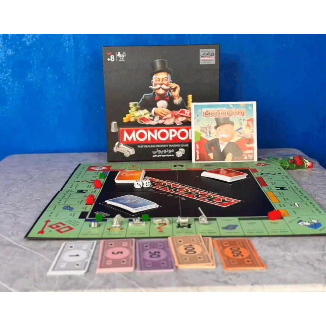 بازی فکری فکرآوران مدل هاردباکس مونوپولی کد 001