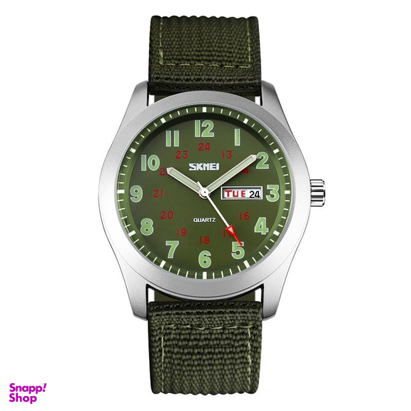 ساعت مچی اسکمی مدل 9112 رنگ سبز