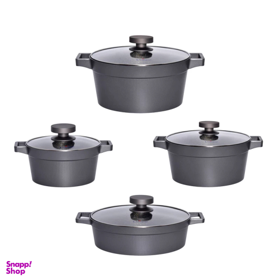 سرویس پخت و پز 8 پارچه یونیک طرح دیاموند کد 8501