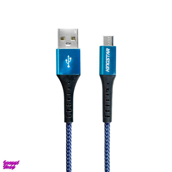 کابل تبدیل USB به microUSB کینگ استار مدل K125A طول 110 سانتی‌متر