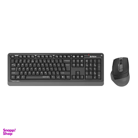 کیبورد و ماوس بی‌ سیم ای فورتک مدل FG1035Q